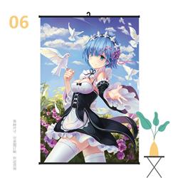 Re Zero Kara Hajimeru Isekai Seikatsu anime wallscroll 60*90cm &40*60cm