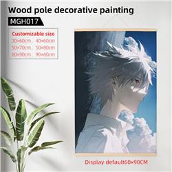 EVA anime Wooden frame painting 60*90cm