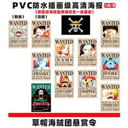 One piece anime wall poster price for a set of 12 pcs