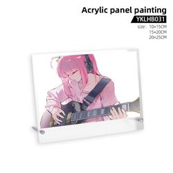 Bocchi the rock anime acrylic panel painting 20*25cm