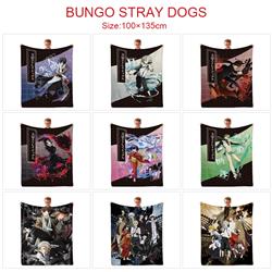 Bungo Stray Dogs anime blanket 100*135cm