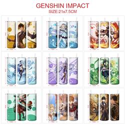 Genshin Impact anime vacuum cup