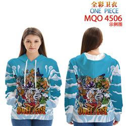 One piece anime hoodie