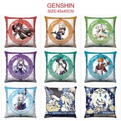 Genshin Impact anime cushion 45*45cm