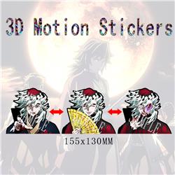 demon slayer kimets anime 3d sticker