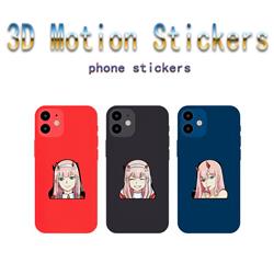 Darling In The Franxx anime 3d sticker price for 10 pcs