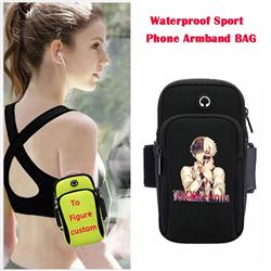 Tokyo Ghoul anime wateroof sport phone armband bag