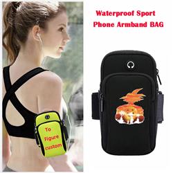 Dragon Ball anime wateroof sport phone armband bag