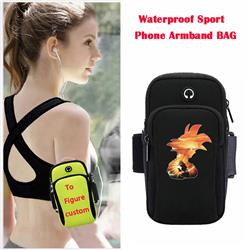 Dragon Ball anime wateroof sport phone armband bag