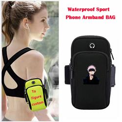 Jujutsu Kaisen anime wateroof sport phone armband bag