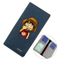 One piece anime wallet