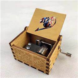 Fairy Tail anime hand operated music box