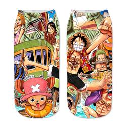 One piece anime socks