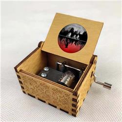 Stranger Things anime hand operated music box