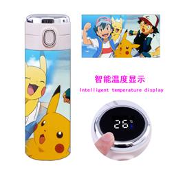 Pokemon anime Intelligent temperature measuring water cup 450ml