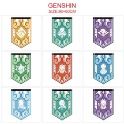 Genshin Impact anime  flag 90*60cm