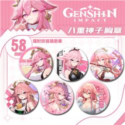 Genshin Impact anime badge