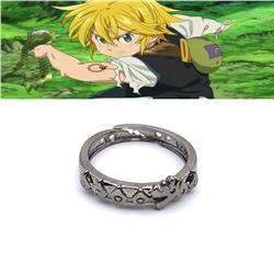 seven deadly sins anime ring