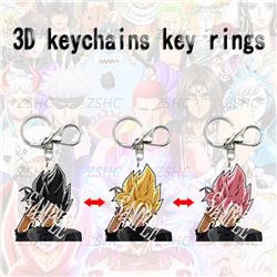 Dragon Ball anime 3d keychain