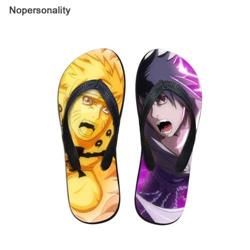 Naruto anime flip flops shoes slippers a pair US men size 8-12,women size 6-10