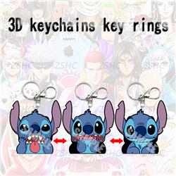Lilo & Stitch anime 3d keychain