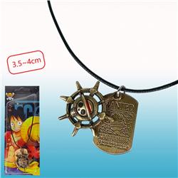 One piece anime necklace