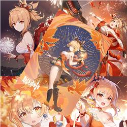 Genshin Impact anime poster price for a set of 8 pcs