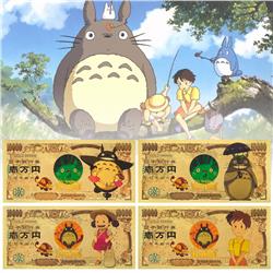 TOTORO anime Commemorative bank notes