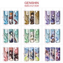 Genshin Impact anime vacuum cup