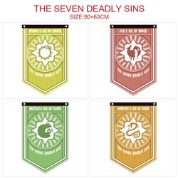 seven deadly sins anime flag 90*60cm