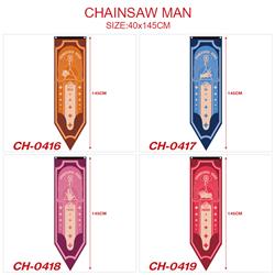 chainsaw man anime flag 40*145cm