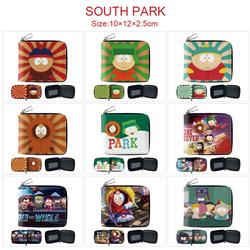 south park anime anime wallet 10*12*2.5cm