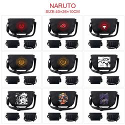Naruto anime messenger bag 40*26*10cm
