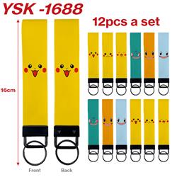 Pokemon anime keychain 12 pcs a set