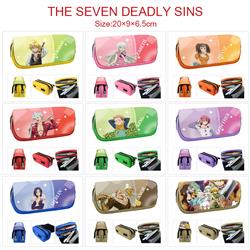 seven deadly sins anime pencil bag 20*9*6.5cm