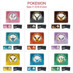 Pokemon anime wallet 11.5*9.5*2cm