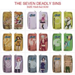 seven deadly sins anime wallet 19*9.5*2.5cm