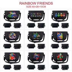 rainbow friends anime messenger bag 40*26*10cm