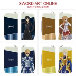 sword art online anime wallet 19*9.5*2.5cm