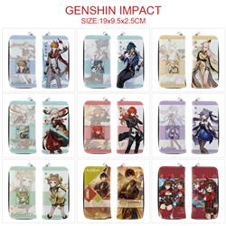 Genshin Impact anime wallet 19*9.5*2.5cm