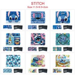 Stitch anime wallet 11.5*9.5*2cm