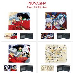 Inuyasha anime wallet 11.5*9.5*2cm