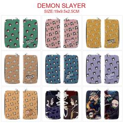 demon slayer kimets anime wallet 19*9.5*2.5cm