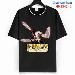 chainsaw man anime T-shirt