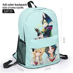 Genshin Impact anime backpack