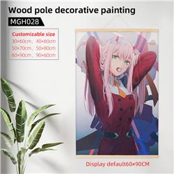Darling In The Franxx anime wooden frame painting 60*90cm