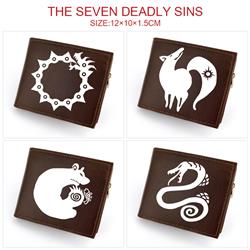 seven deadly sins anime wallet 12*10*1.5cm