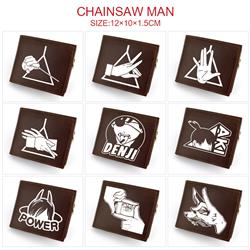 chainsaw man anime wallet 12*10*1.5cm
