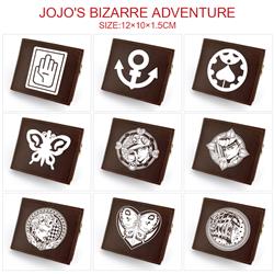JoJos Bizarre Adventure anime wallet 12*10*1.5cm