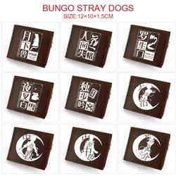 Bungo Stray Dogs anime wallet 12*10*1.5cm
